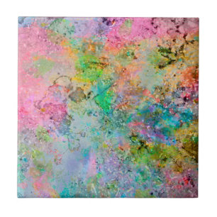 Azulejo De Cerámica Colores de neón coloridos de Guay imagen abstract