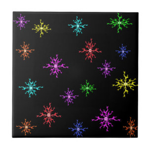 Azulejo De Cerámica colorido Sparks Lightning Tile