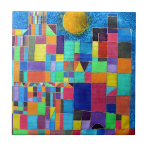 Azulejo De Cerámica Como Paul Klee