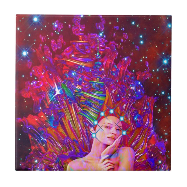 Azulejo De Cerámica Comunicación de Starlight (Frente)