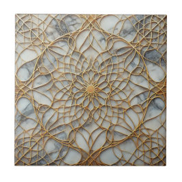 Azulejo de cerámica con patrón continuo de mármol 