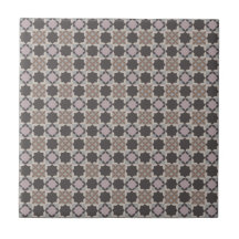Azulejo de cerámica con patrón de mosaico cuadrado