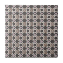 Azulejo de cerámica con patrón de mosaico cuadrado