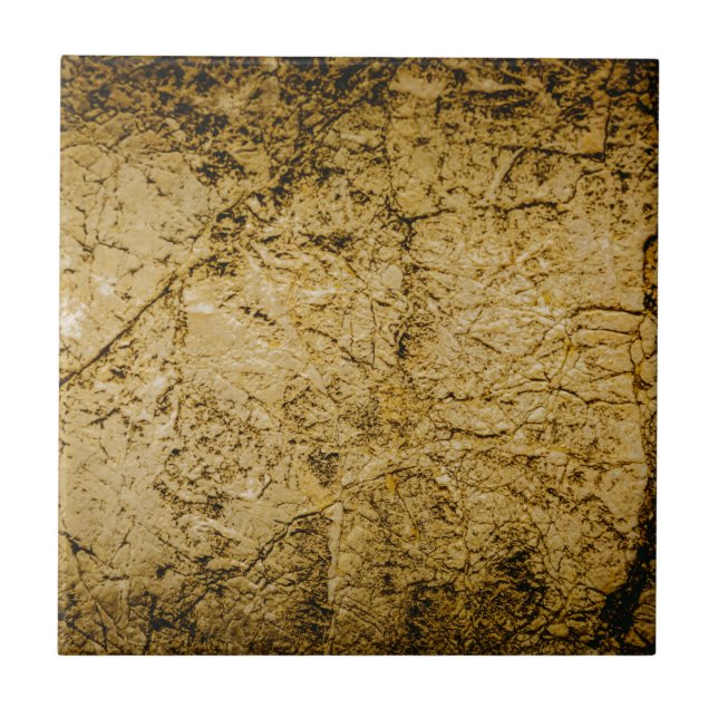 Azulejo de cerámica con textura de mármol elegante (Frente)