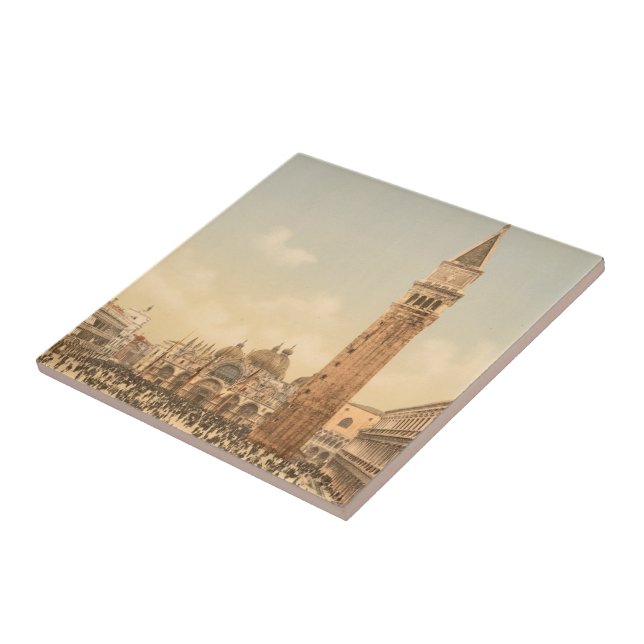 Azulejo De Cerámica Concierto en el cuadrado II, Venecia, Italia de St (Lado)