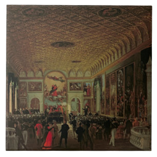 Azulejo De Cerámica Conmemoración de Antonio Canova (1757-1822) en