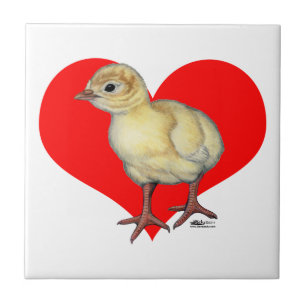 Azulejo De Cerámica Corazón de pavo