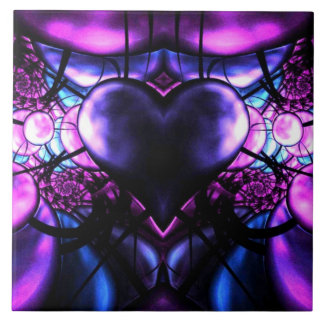 Azulejo De Cerámica Corazón delicado del escorpión