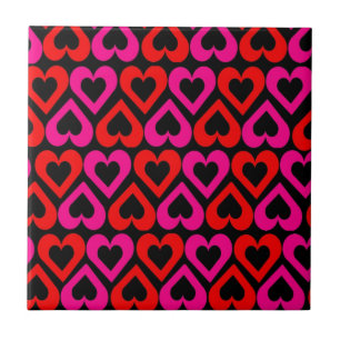 Azulejo De Cerámica Corazones