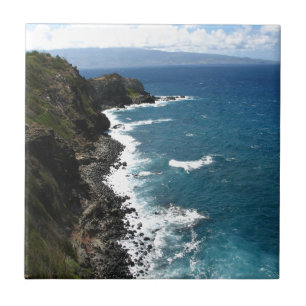 Azulejo De Cerámica Costa costa de Kapalua de la playa