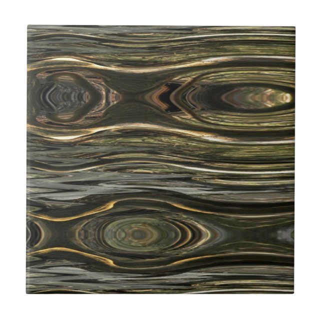 Azulejo De Cerámica Country Faux Rústico Tile de madera (Frente)