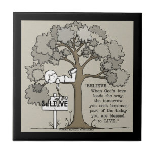 AZULEJO DE CERÁMICA CREER PARA VIVIR