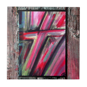 Azulejo De Cerámica Cruz curativa