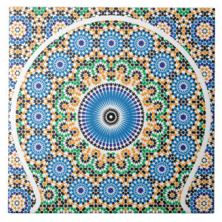 Azulejo De Cerámica cuadrado de cerámica con mosaico