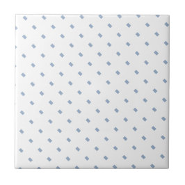 Azulejo de cerámica Cuadrado de franja azul