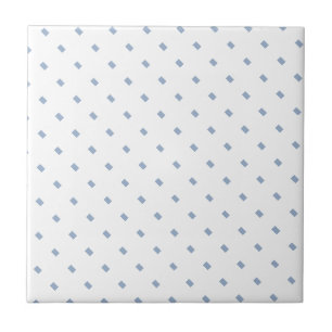 Azulejo de cerámica Cuadrado de franja azul