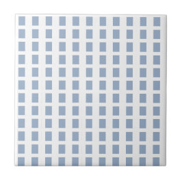 Azulejo de cerámica Cuadrado de franja azul