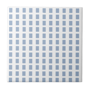 Azulejo de cerámica Cuadrado de franja azul