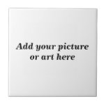 Azulejo De Cerámica Cualquier imagen_<br><div class="desc">Puedes añadir tu imagen o arte favorito a esta ficha.</div>