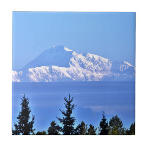 Azulejo De Cerámica Cubierta cerámica de Mt Denali