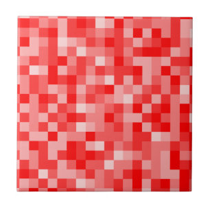 Azulejo De Cerámica Cubierta cerámica de patrón cuadrado