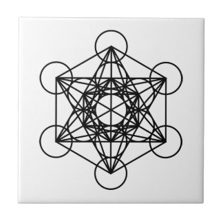 Azulejo De Cerámica Cubo de Metatrons