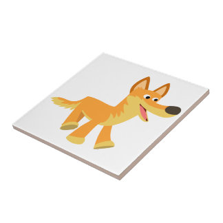 Azulejo De Cerámica Cute Personalizado Dingo