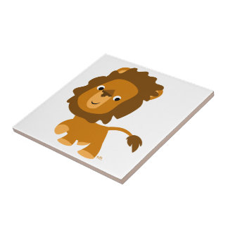 Azulejo De Cerámica Cuto Personalizado Contenido León
