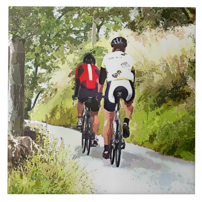 AZULEJO DE CERÁMICA CYCLING (Frente)