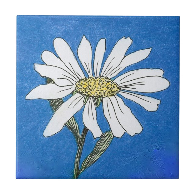 Azulejo De Cerámica DaisyTile (Frente)