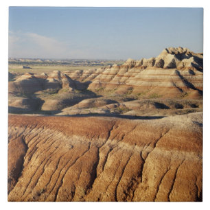 Azulejo De Cerámica Dakota del Sur, Parque Nacional Badlands, Badlands