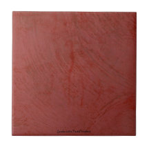 Azulejo de cerámica de estuco veneciano rojo tosca