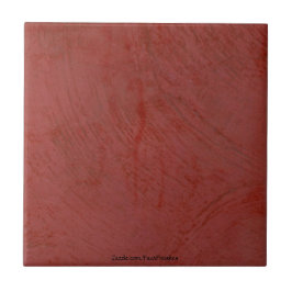 Azulejo de cerámica de estuco veneciano rojo tosca
