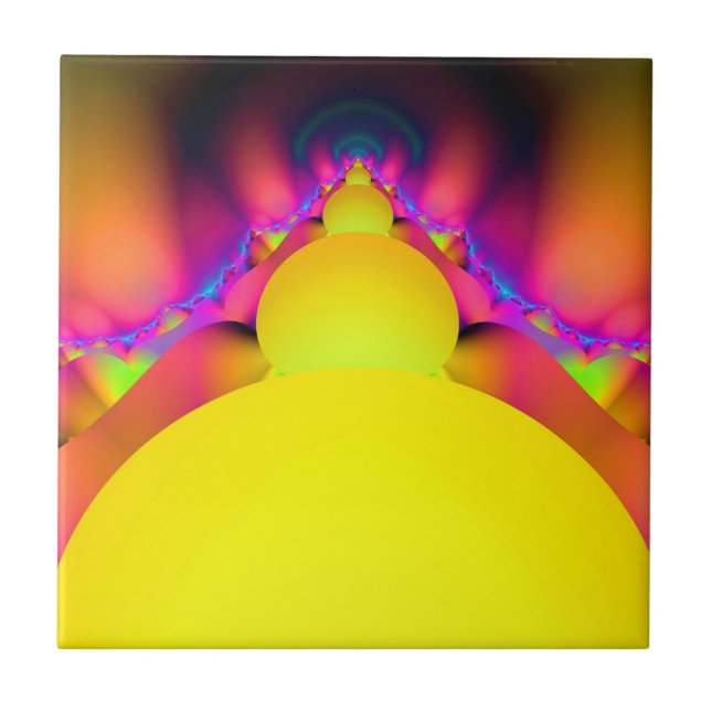 Azulejo De Cerámica De huevos de oro (Frente)