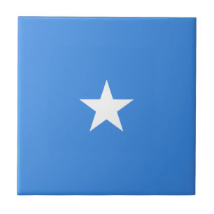 Azulejo de cerámica de la bandera de Somalia