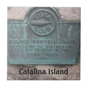 AZULEJO DE CERÁMICA DE LA ISLA CATALINA CATALINA T