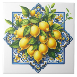 Azulejo de Cerámica de Limón