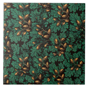 Azulejo de cerámica de roble malaquita chocolate a