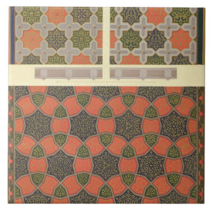 Azulejo De Cerámica Decoración del techo de la casa de EL-Tchel de