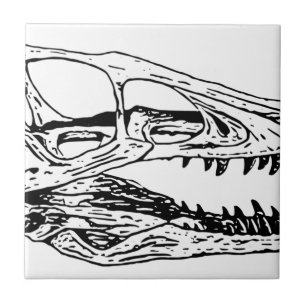 Azulejo De Cerámica Deinonychus