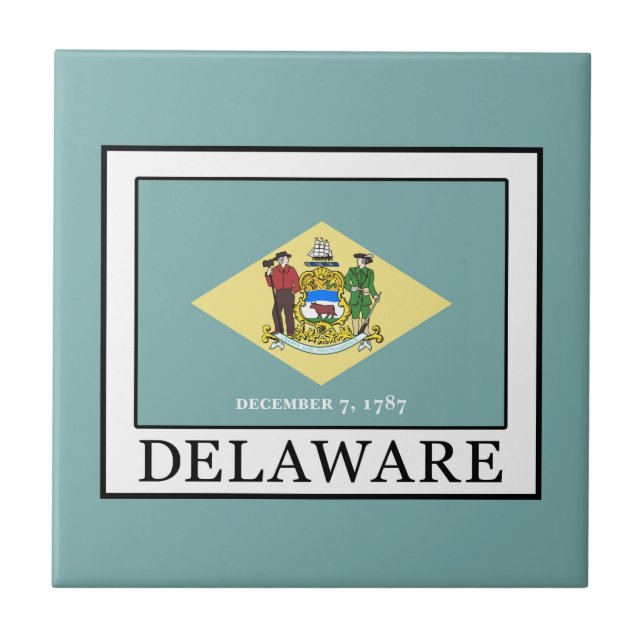 Azulejo De Cerámica Delaware (Frente)