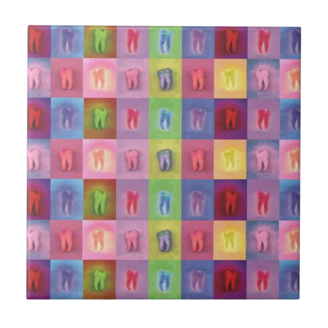 Azulejo De Cerámica Dentist Tile (Frente)