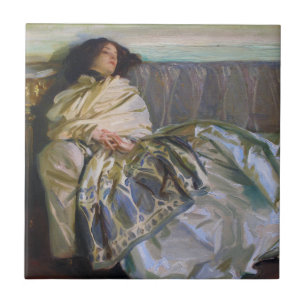 Azulejo De Cerámica Descanso de John Singer Sargent