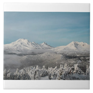 Azulejo De Cerámica Desierto de tres hermanas
