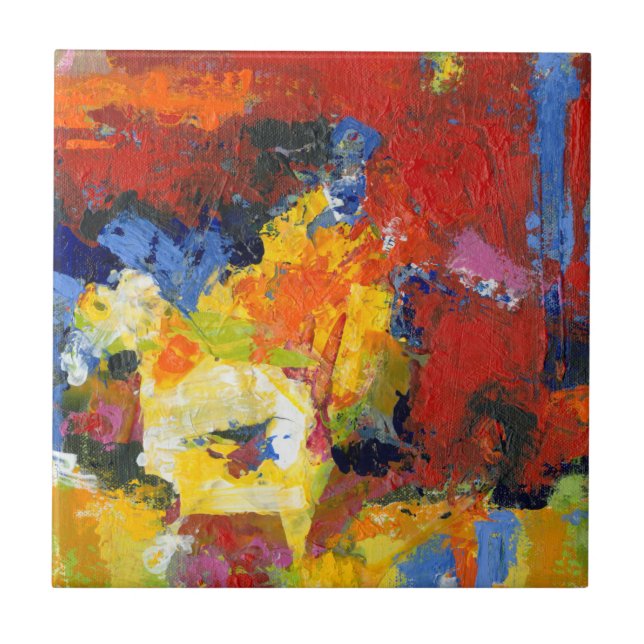 Azulejo De Cerámica Día de la Raza (Frente)