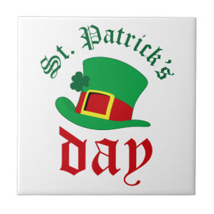 Azulejo De Cerámica Día de San Patricio