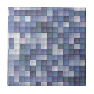 Azulejo De Cerámica Diamantes azules