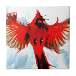 Azulejo De Cerámica Dios amó los pájaros