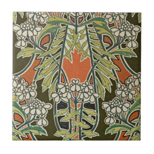 Azulejo De Cerámica Diseño #3 @ VictoriaShaylee de Nouveau del arte