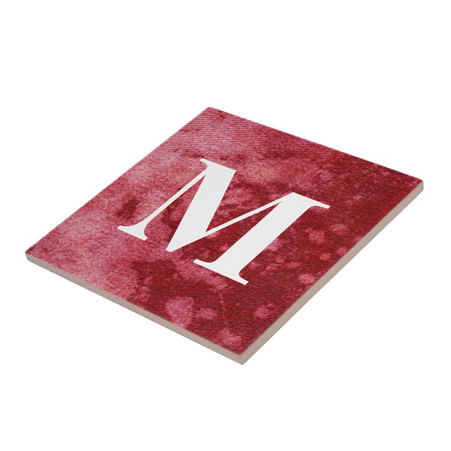 Azulejo De Cerámica Diseño de Denim Lavado #10 @ Emporio Moffa (Lado)